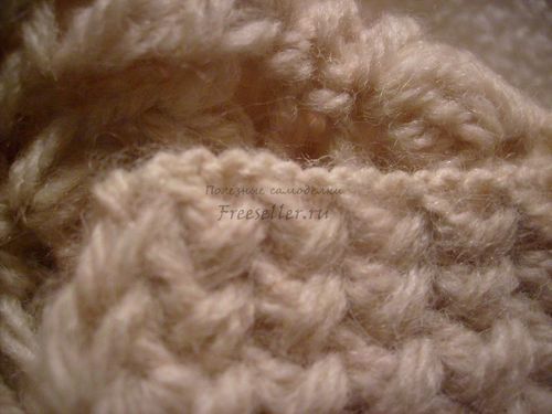 Вяжем симпатичный тёплый шарфик своими руками