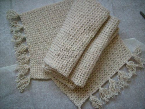 Вяжем симпатичный тёплый шарфик своими руками