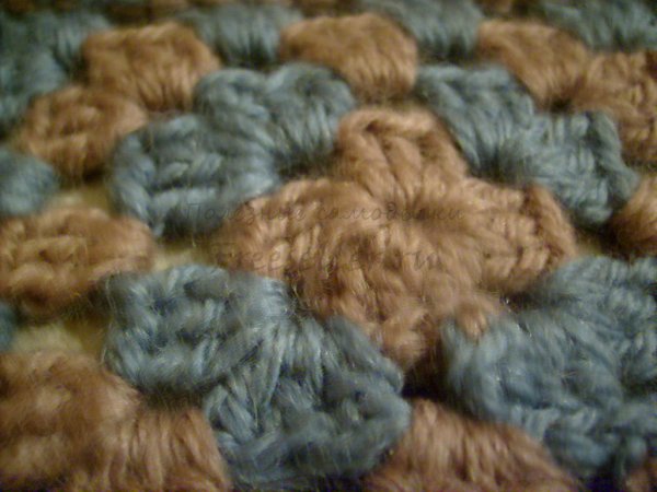 Вяжем шарф своими руками из узорных квадратов