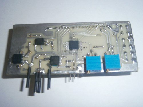 Термостат-Вольтметр для авто - плата