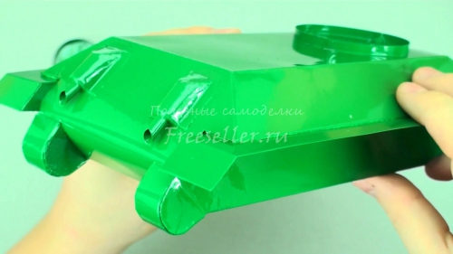 Бумажная модель Т-34-85 своими руками