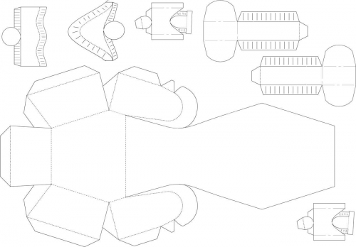 Бумажная модель Т-34-85 своими руками