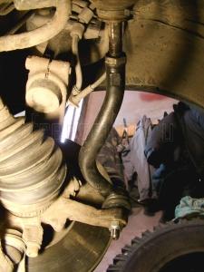 Авто ремонт. Замена рулевых наконечников VW Sharan своими руками.