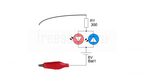 Схема авто пробника с 2 -мя функциями