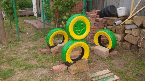 Изготовление гусеницы из шин своими руками.