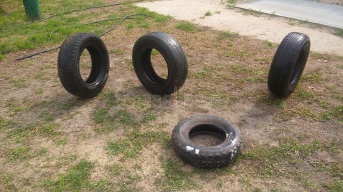 Изготовление гусеницы из шин своими руками.