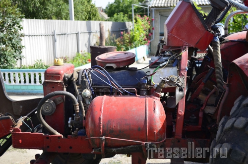 Самодельный минитрактор
