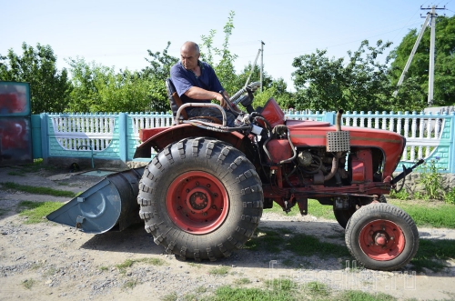 Самодельный минитрактор