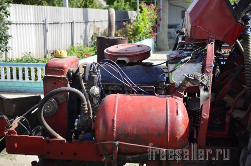 Самодельный минитрактор