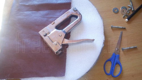 Изготовление самодельного пуфика из покрышек своими руками.