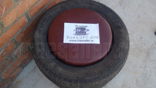 Поделки из покрышек. Мебель из шин. Самодельный пуфик из покрышек