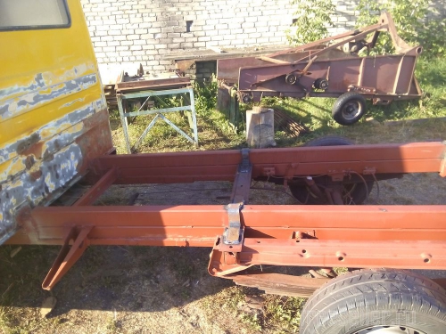 Авто ремонт. Замена рамы на грузовом автомобиле своими руками