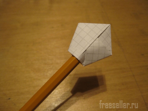 Изготовление бумажного самолетика с наконечником своими руками