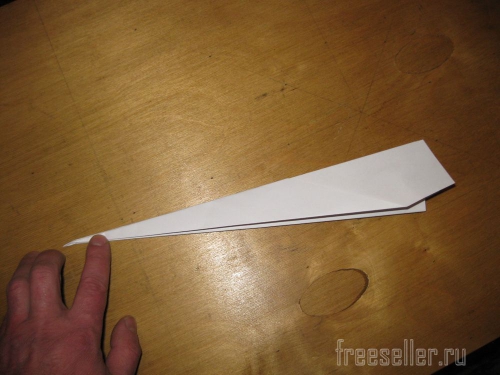 Изготовление бумажного самолетика с наконечником своими руками