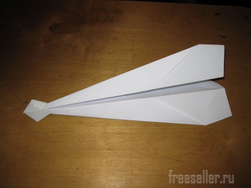 Бумажный самолетик с наконечником своими руками