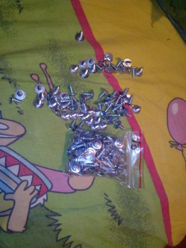 Саморезы - для изготовления самодельной шипованной резины для велосипеда