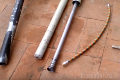 Изготовление насоса из подседельной трубы своими руками