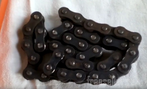 Цепь для изготовления замка для велосипеда своими руками