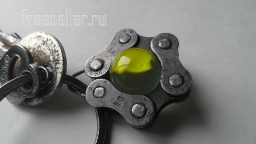 Брелок из велосипедной цепи своими руками