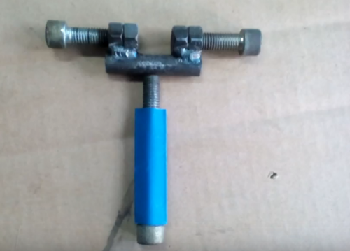 Изготовление выжимки для цепи своими руками