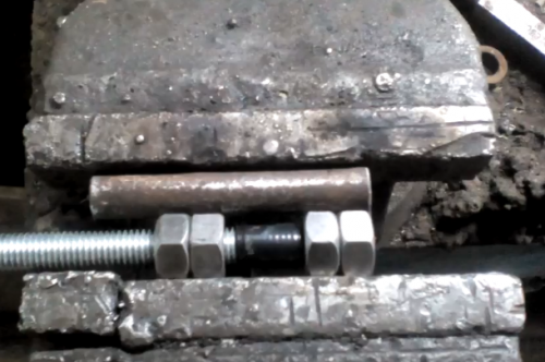 Изготовление выжимки для цепи своими руками