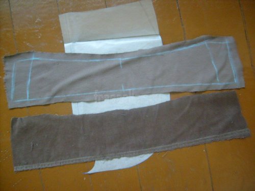 Пошив летней сумки из старых джинсов