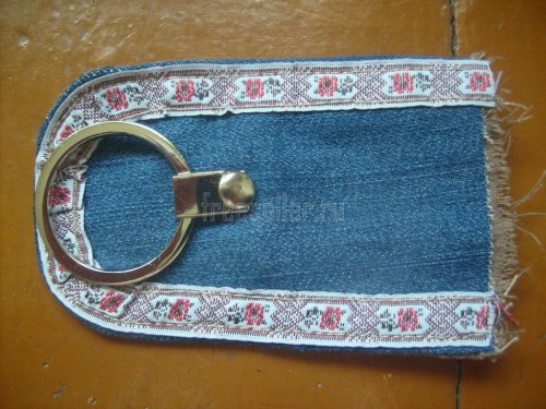 Пошив летней сумки из старых джинсов