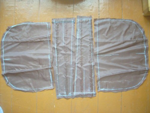 Пошив летней сумки из старых джинсов