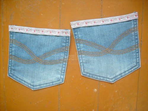 Пошив летней сумки из старых джинсов