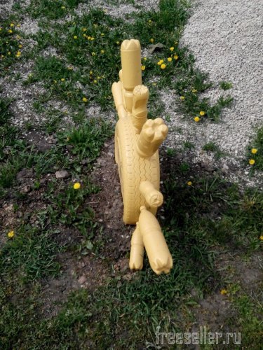 Поделки из покрышек. Солнышко из шин своими руками