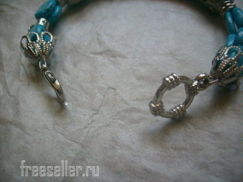 Изготовление бирюзового браслета своими руками