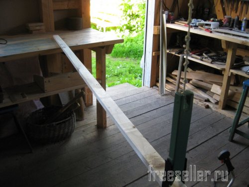 Простое приспособление для облегчения заточки тяпок и плоскорезов - дополнительное применение