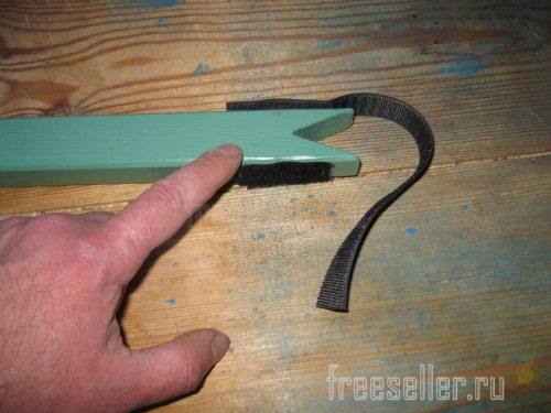 Простое приспособление для облегчения заточки тяпок и плоскорезов - нижняя часть