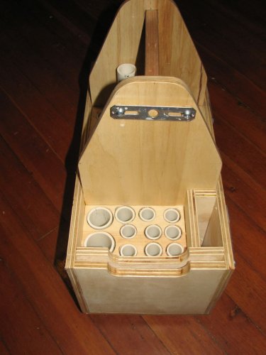 Самодельный ящик органайзер для инструментов из фанеры