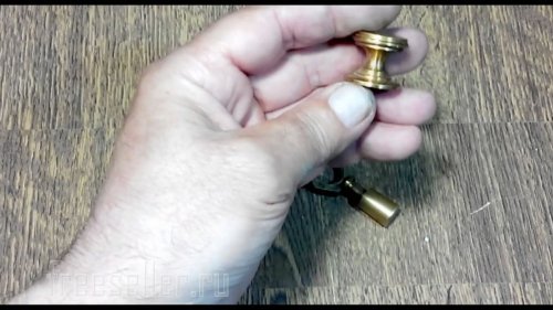 Изготовление спиннера из мебельных ручек своими руками