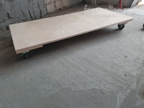 Изготовление передвижной платформы для стеллажа