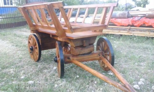 Изготовление деревенской телеги своими руками