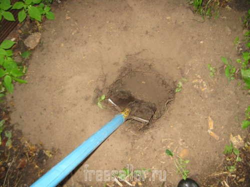 Сколько земли можно извлечь из ямы штырьковой лопатой