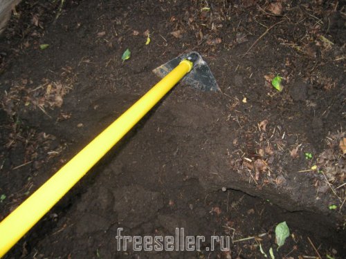 Нестандартное приминение тяпки