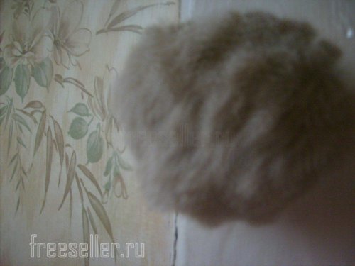 Опушка из капюшона для изготовления игольницы