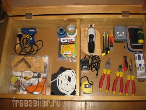 Самодельный выдвижной ящик для инструмента