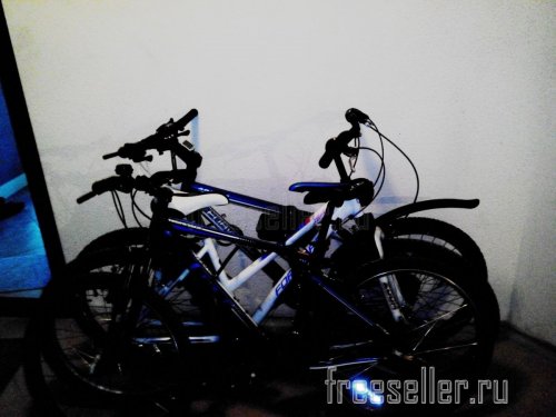 Простая защита о угона велосипеда в приквартирной площадке