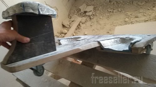 Самодельное сиденье плиточника