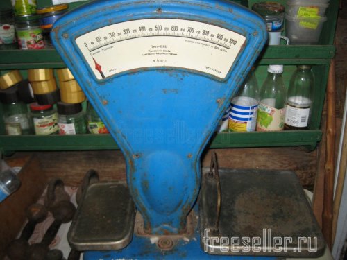 Старые гиревые весы