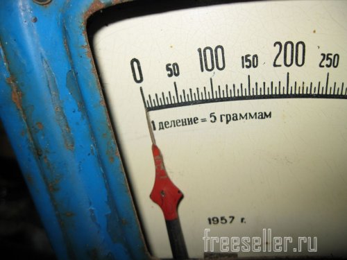 Самодельные гирьки для весов