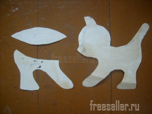 Выкройки для изготовления мягкой игрушки - котят