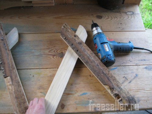 Изготовление самодельного насеста для кур