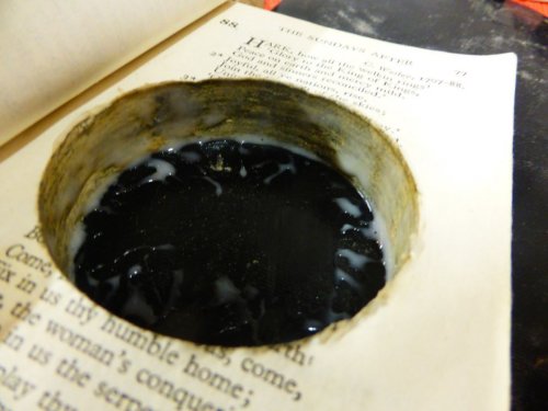 Изготовление тайника из книги