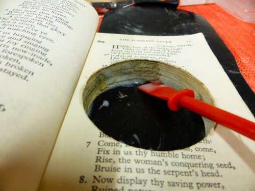 Изготовление тайника из книги