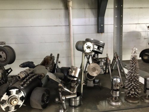 Самоделки из авто запчастей.